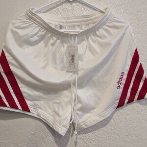Adidas Diagonal Soccer Short Size Medium White/Red.